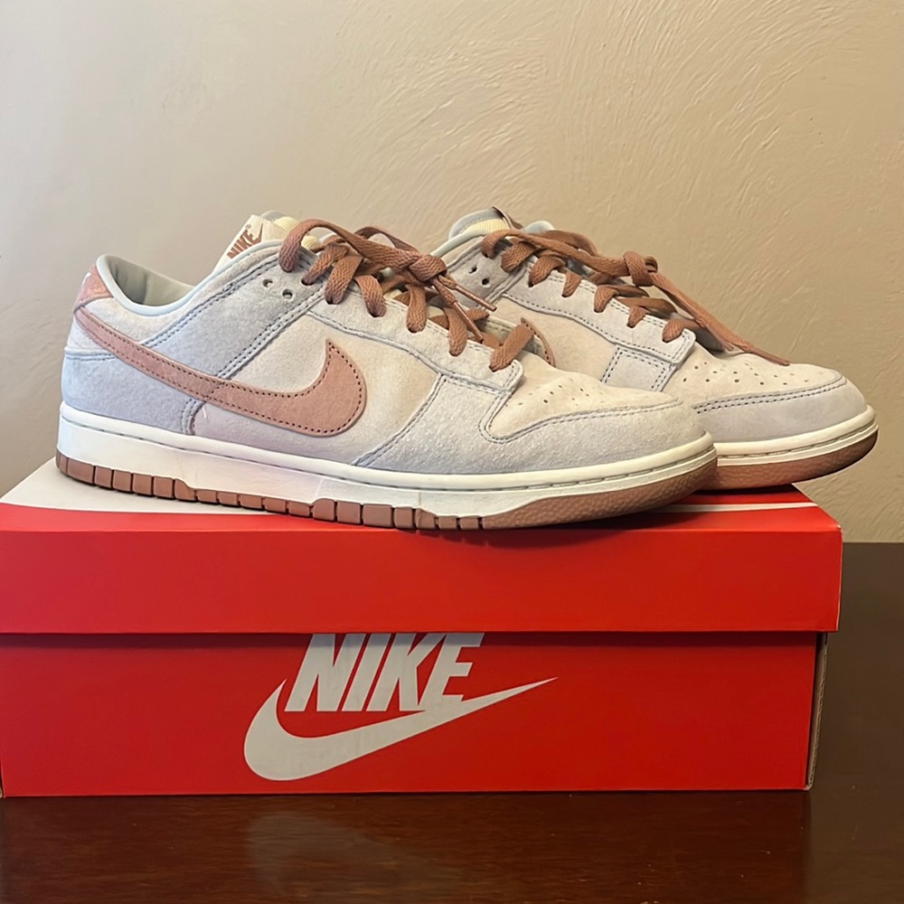 Nike dunk low retro premium “fossil rose”
